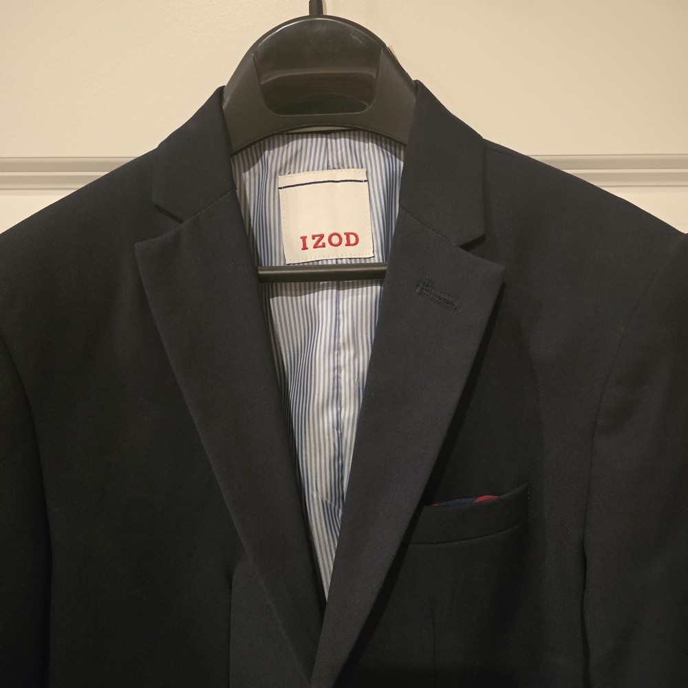 IZOD Boy's Navy Blazer
